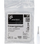 smart Einwegpinsel - 100 darabos csomag, , Haar fehér, puha - 111354