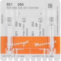 Diamanten 801, gyémántcsiszoló, kék, ISO 050, HP, 2 darab