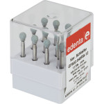 Siliziumcarbidschleifer Packung 12 darab, grün ISO 040, RA