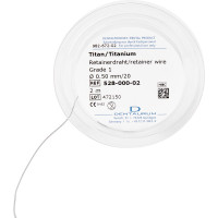 Titan Retainerdraht - Rolle 2 Meter Ø 0,5 mm - 528-000-02