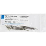 TOPDENT® Walzen-Mandrelle Packung 12 darab, mit Mutter