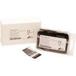 Lichtschutzhüllen Plus, 10 darab, fekete, Size 0 (2 x 3 cm)