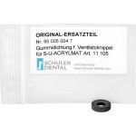 S-U-Acrylmat Gummidichtung f. Ventilstecknippel - Stück für Ventilstecknippel - 950050047