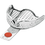 PERMA-LOCK Abformlöffel - 1 db, felső S, perforált, piros, 2804-U3 - 2804-U3