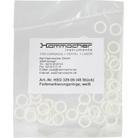 Farbringe - zacskó 48 db fehér - HSG 329-06 Farbringe - zacskó 48 db fehér - HSG 329-06