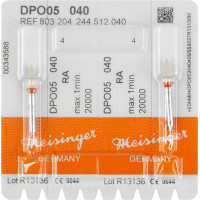 Diamantpolierer DPO02/05 Packung 2 darab, braun ISO 040, RA Diamantpolierer DPO02/05 Packung 2 darab, braun ISO 040, RA