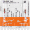 Diamantpolierer DPO02/05 Packung 2 darab, braun ISO 040, RA