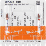 Diamantpolierer DPO02/05 Packung 2 darab, orange ISO 040, RA