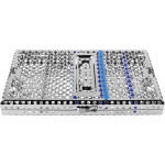 IMS Container Kassette - 1 db, für 12 Instrumente, kék - IMECC128 IMS Container Kassette - 1 db, für 12 Instrumente, kék - IMECC128