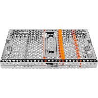 IMS Container Kassette - 1 db, für 12 Instrumente, narancssárga - IMECC123