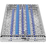 IMS Kassette Signature KFO - 1 db, DIN für 6 Instrumente kék - IMEDINORT8