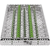 IMS Kassette Signature KFO - 1 db, DIN für 6 Instrumente zöld - IMEDINORT9