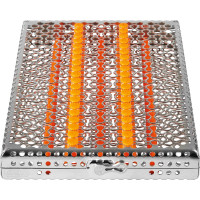 IMS Kassette Signature KFO - 1 db, DIN für 6 Instrumente narancssárga - IMEDINORT3