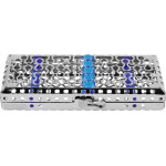 IMS Infinity Kassetten - 1 db, 1/4 DIN für 5 Instrumente kék - IME14DIN58