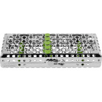IMS Infinity Kassetten - 1 db, 1/4 DIN für 5 Instrumente zöld - IME14DIN59