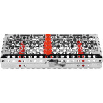 IMS Infinity Kassetten - 1 db, 1/4 DIN für 5 Instrumente piros - IME14DIN50