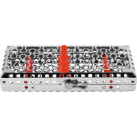 IMS Infinity Kassetten - 1 db, 1/4 DIN für 5 Instrumente piros - IME14DIN50 IMS Infinity Kassetten - 1 db, 1/4 DIN für 5 Instrumente piros - IME14DIN50