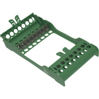 E-Z Jett Kassetten - Stück 20,2 x 13,9 x 3 cm, für 8 Instrumente grün - 50Z927D