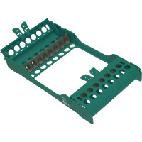 E-Z Jett Kassetten - Stück 20,2 x 13,9 x 3 cm, für 8 Instrumente türkis - 50Z927J