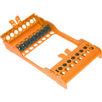 E-Z Jett Kassetten - Stück 20,2 x 13,9 x 3 cm, für 8 Instrumente neonorange - 50Z927Q