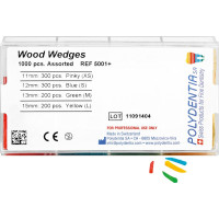Interdentalkeile Ahornholz - Kit 1.000 db sortiert - 5001PLUS Interdentalkeile Ahornholz - Kit 1.000 db sortiert - 5001PLUS
