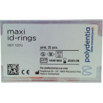 ID Ringe - 25 darabos csomag, Maxi rózsaszín - 5370 ID Ringe - 25 darabos csomag, Maxi rózsaszín - 5370