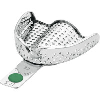 PERMA-LOCK Abformlöffel - 1 db, felső L, perforált, zöld, 2804-U5 - 2804-U5