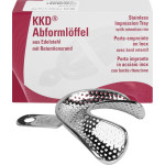 KKD® Abformlöffel unbezahnt - 1 db, alsó-5 FDXL, perforált - 315