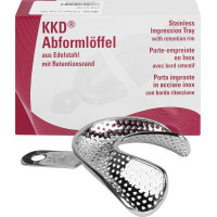 KKD® Abformlöffel unbezahnt - 1 db, alsó-5 FDXL, perforált - 315