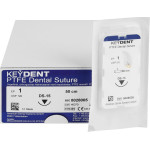 KEYDENT PTFE - 12 darabos csomag, Dental Suture EP 1 (USP 5-0), 50 cm, Nadel DS-15 - 8028005 KEYDENT PTFE - 12 darabos csomag, Dental Suture EP 1 (USP 5-0), 50 cm, Nadel DS-15 - 8028005