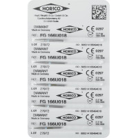 Diamant FG 166, gyémántcsiszoló, fehér, ISO 018, 5 darab Diamant FG 166, gyémántcsiszoló, fehér, ISO 018, 5 darab