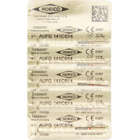 Diamant AuFG 141, gyémántcsiszoló, piros, ISO 014, 5 darab