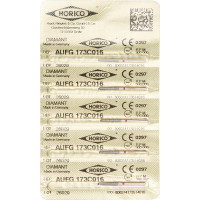 Diamant AuFG 173, gyémántcsiszoló, piros, ISO 016, 5 darab