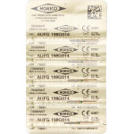 Diamant AuFG 198, gyémántcsiszoló, zöld, ISO 014, 5 darab