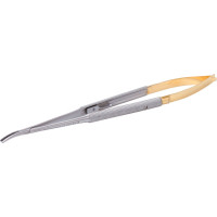 Mikro-Nadelhalter nach Castroviejo Gomel TC - 1 db, 20-18, 18 cm, gebogen - HLW20-18