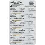 HM-Bohrer C246UF, fúró, ISO 010, FG, 5 darab