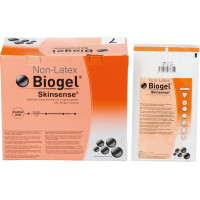 Biogel® Skinsense® - csomag 10 Paar puderfrei, leicht gelblich, méret 7 - 50970