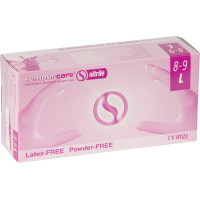 sempercare® nitrile - 100 darabos csomag, púdermentes, kék, L - 197208