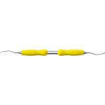DEPPELER Gracey Küretten Nano-Profil - 1 db, Figur 5/6, ADEP Griff, sárga - 5HG6+ADEP