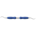 DEPPELER Gracey Küretten Nano-Profil - 1 db, Figur 13/14, ADEP Griff, kék - 13HG14+ADEP
