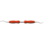 DEPPELER Gracey Küretten Nano-Profil - 1 db, Figur 11/12, ADEP Griff, piros - 11HG12+ADEP