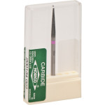 Labor frézer (Q-fogazás) (257), Kézidarab (HP, Ø 2,35 mm, ISO 104, 44,5 mm) ISO 23 finom, Keresztvágatú fogazás (ISO 137), Keményfém, 15 mm, 1 darab