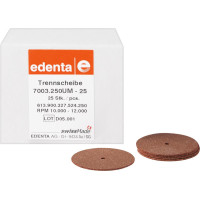 Trennscheiben Packung 25 darab, ISO 250, unmontiert