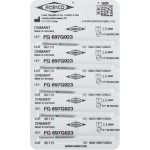 Diamant FG 697, gyémántcsiszoló, zöld, ISO 023, 5 darab Diamant FG 697, gyémántcsiszoló, zöld, ISO 023, 5 darab