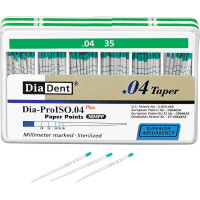 DiaDent® Dia-Pro papírcsúcs, Taper.04, ISO 035, 100 darab