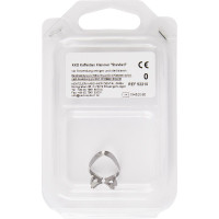 KKD® Klammern Standard - 1 db, Nr. 0 mit dünnem Zahnhals, für Prämolaren - 52210