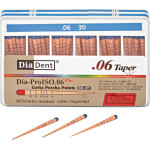 Dia-Prolso Plus Guttapercha-csúcs, Taper.06, ISO 030, 60 darab