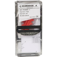 EASY-CLIP - 1 db, Tray mit Silikoneinsatz piros, für 5 Instrumente - PN182900-3