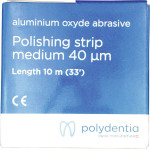 Abrasive Polishing Strip - Rolle 10 m db in Spender kék, 40 µm - 5501 Abrasive Polishing Strip - Rolle 10 m db in Spender kék, 40 µm - 5501