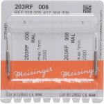 Spiralbohrer 203RF, fúró, ISO 006, RAL, 2 darab